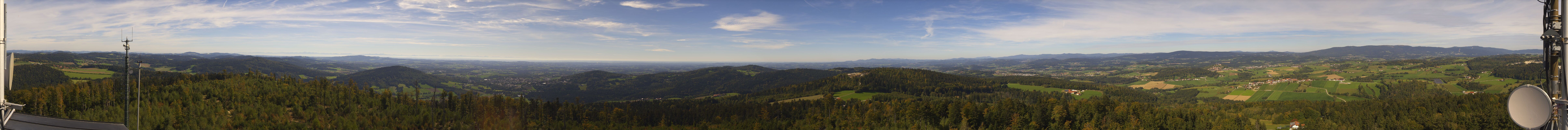 Archiv Foto Webcam Aussichtsturm Oberfrauenwald Waldkirchen