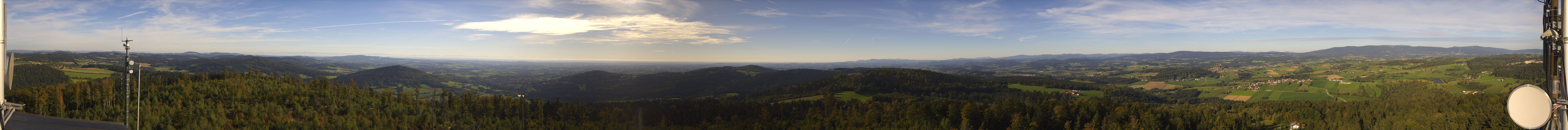 Archiv Foto Webcam Aussichtsturm Oberfrauenwald Waldkirchen