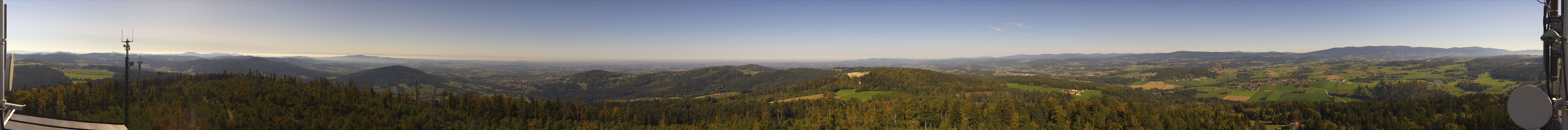 Archiv Foto Webcam Aussichtsturm Oberfrauenwald Waldkirchen