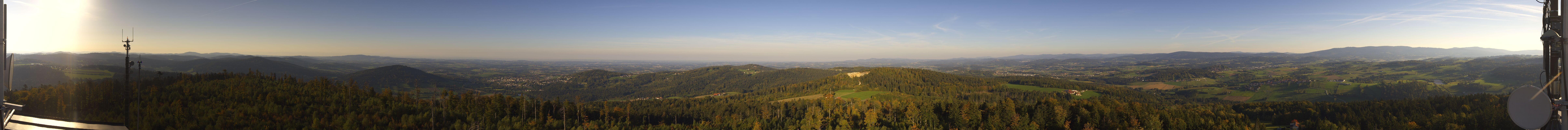 Archiv Foto Webcam Aussichtsturm Oberfrauenwald Waldkirchen