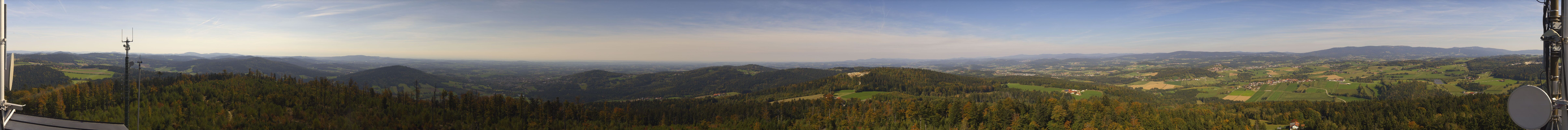 Archiv Foto Webcam Aussichtsturm Oberfrauenwald Waldkirchen