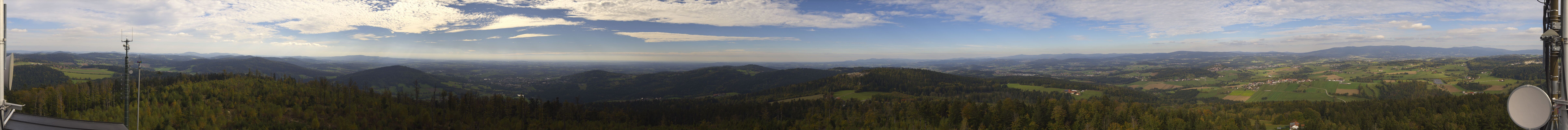 Archiv Foto Webcam Aussichtsturm Oberfrauenwald Waldkirchen
