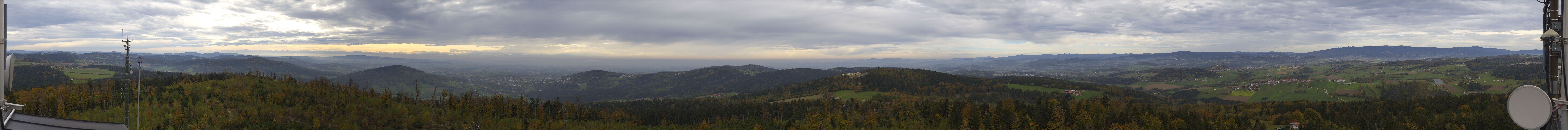 Archiv Foto Webcam Aussichtsturm Oberfrauenwald Waldkirchen