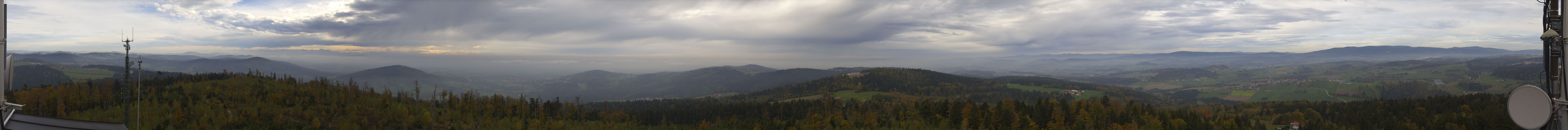 Archiv Foto Webcam Aussichtsturm Oberfrauenwald Waldkirchen