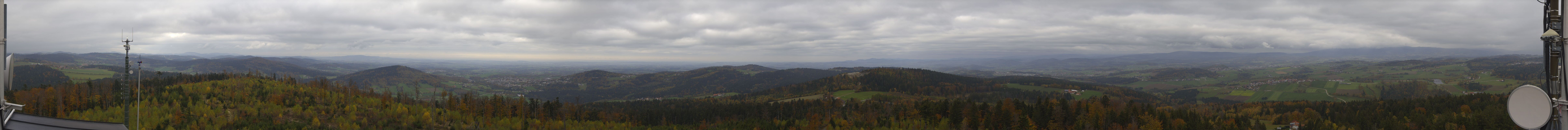 Archiv Foto Webcam Aussichtsturm Oberfrauenwald Waldkirchen