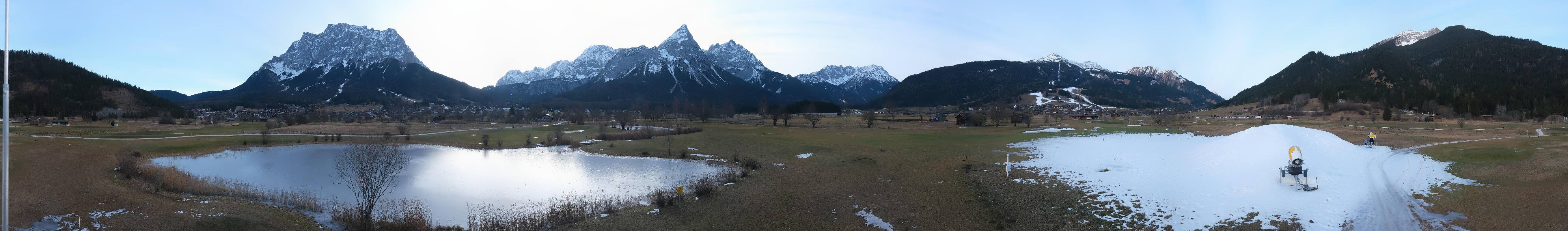 Archiv Foto Webcam Golfclub Zugspitze-Tirol Ehrwald-Lermoos