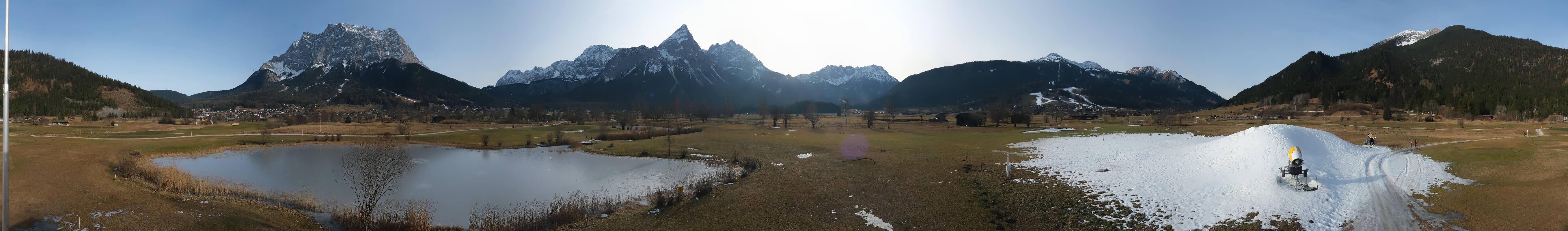 Archiv Foto Webcam Golfclub Zugspitze-Tirol Ehrwald-Lermoos