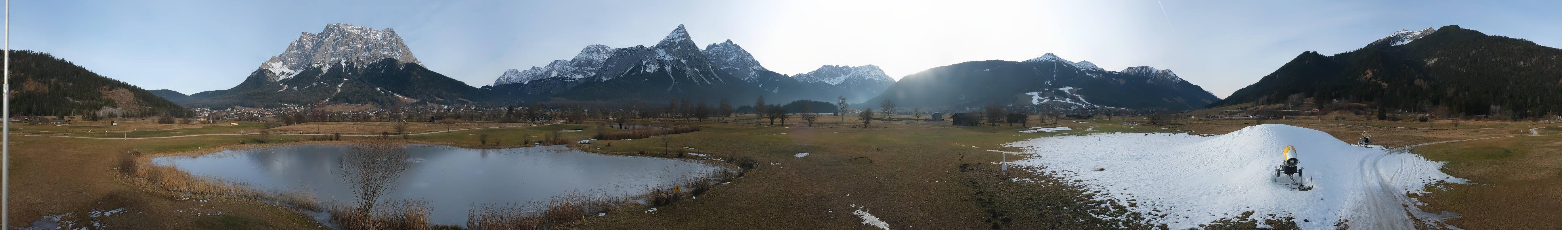Archiv Foto Webcam Golfclub Zugspitze-Tirol Ehrwald-Lermoos