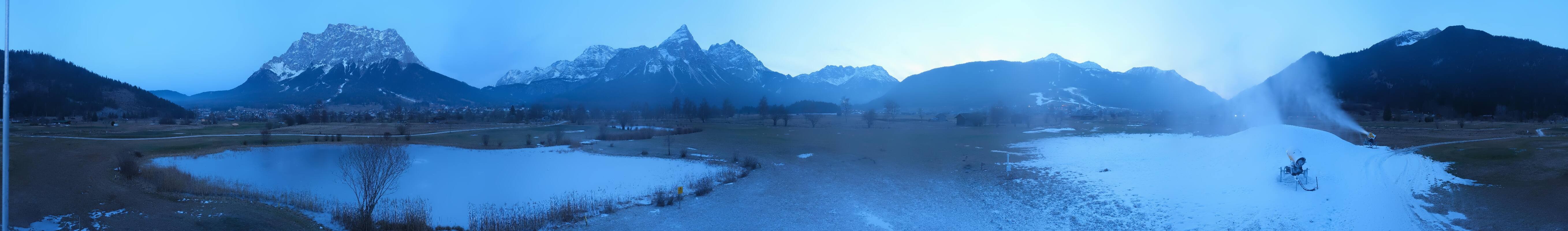 Archiv Foto Webcam Golfclub Zugspitze-Tirol Ehrwald-Lermoos