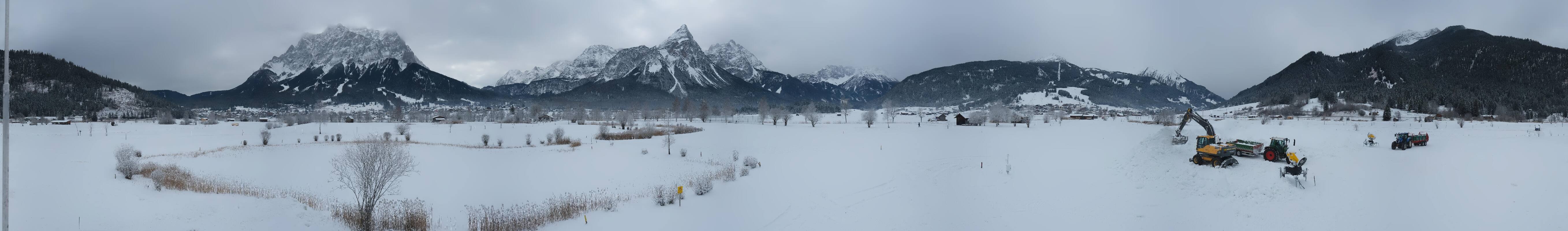 Archiv Foto Webcam Golfclub Zugspitze-Tirol Ehrwald-Lermoos