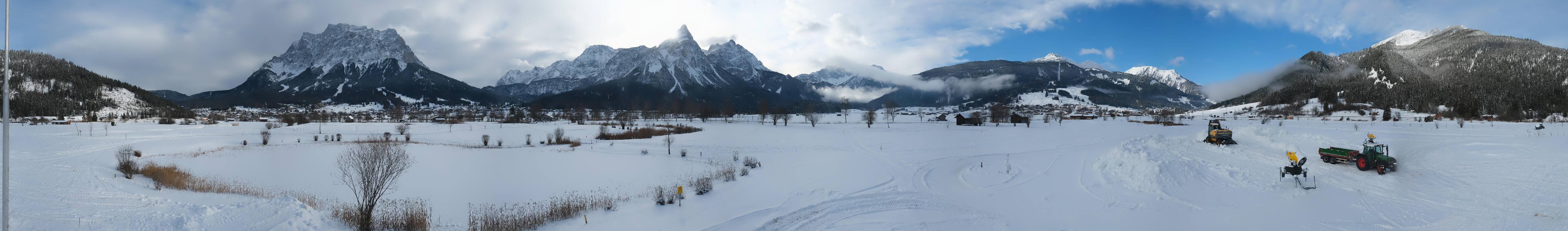 Archiv Foto Webcam Golfclub Zugspitze-Tirol Ehrwald-Lermoos