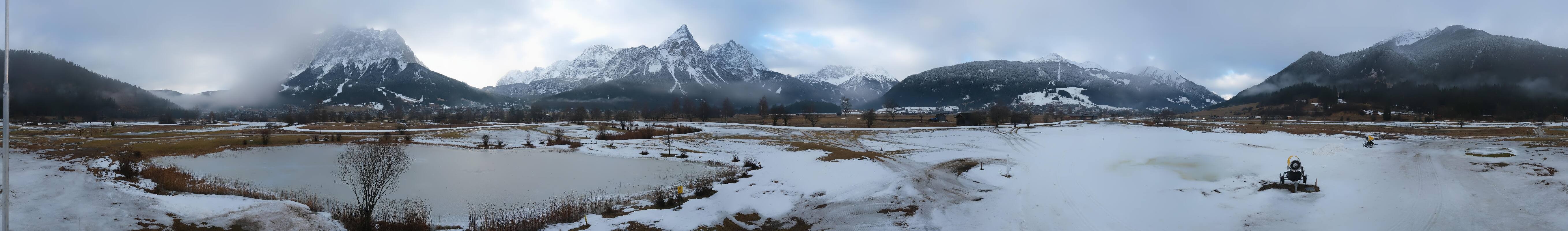 Archiv Foto Webcam Golfclub Zugspitze-Tirol Ehrwald-Lermoos
