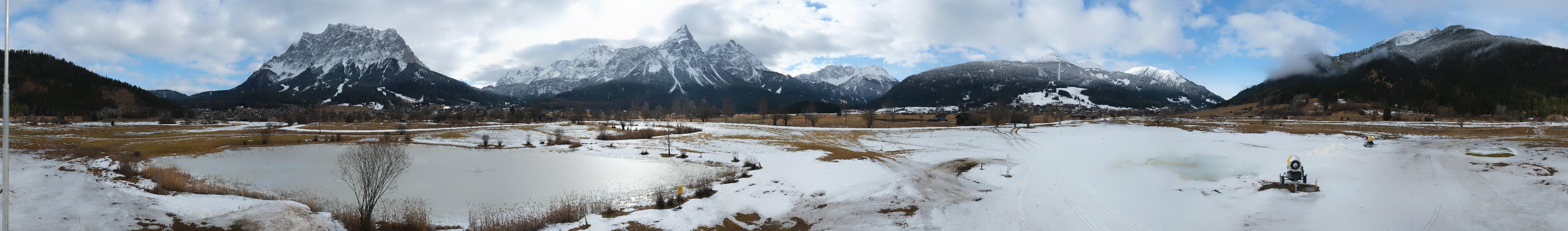 Archiv Foto Webcam Golfclub Zugspitze-Tirol Ehrwald-Lermoos