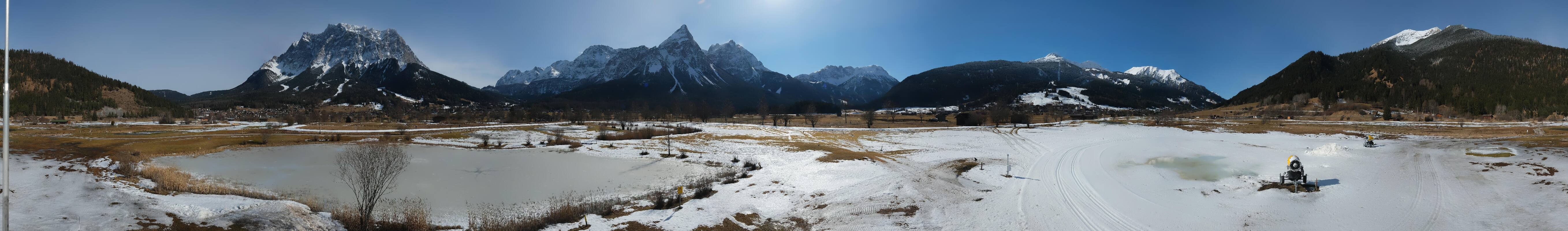 Archiv Foto Webcam Golfclub Zugspitze-Tirol Ehrwald-Lermoos