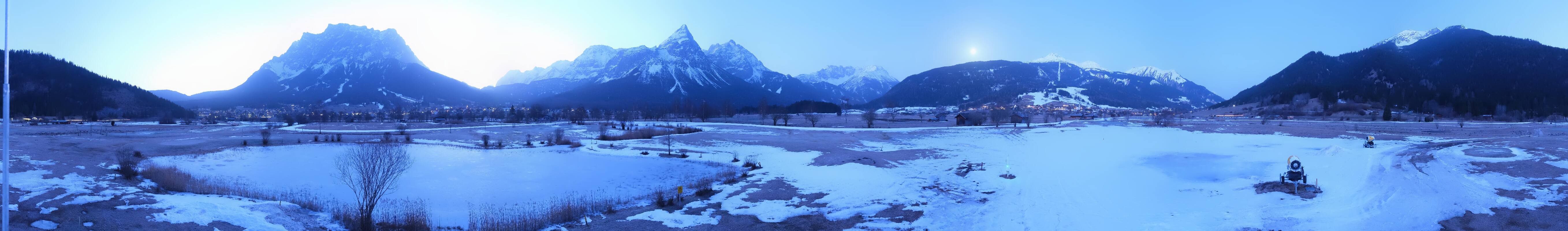 Archiv Foto Webcam Golfclub Zugspitze-Tirol Ehrwald-Lermoos