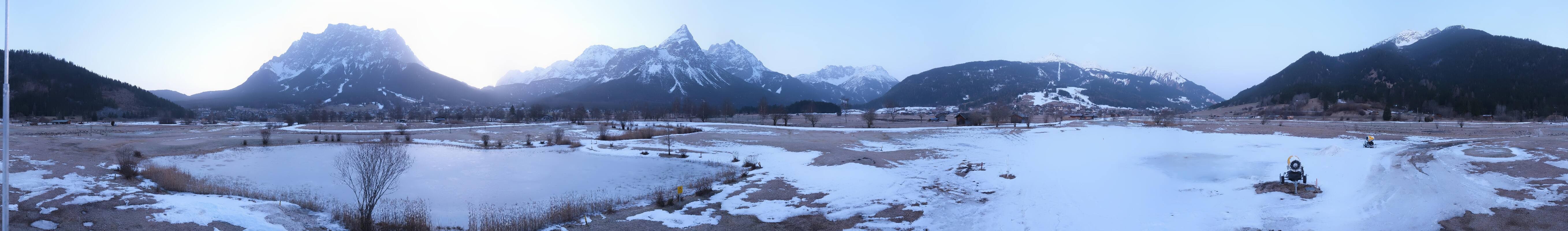 Archiv Foto Webcam Golfclub Zugspitze-Tirol Ehrwald-Lermoos