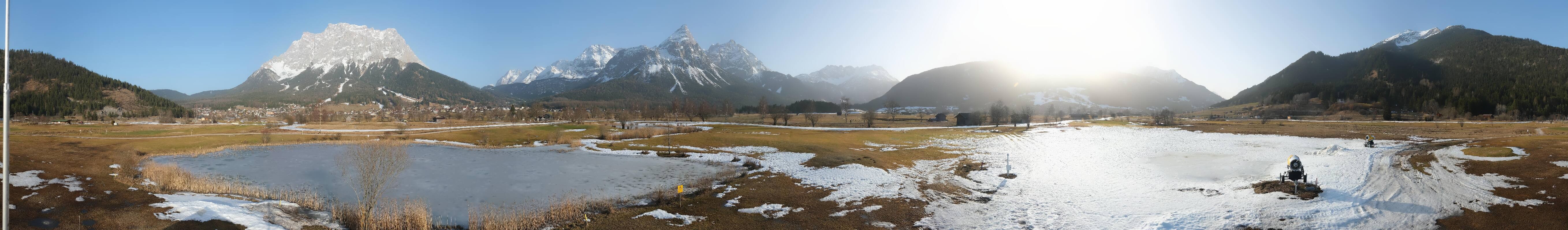 Archiv Foto Webcam Golfclub Zugspitze-Tirol Ehrwald-Lermoos