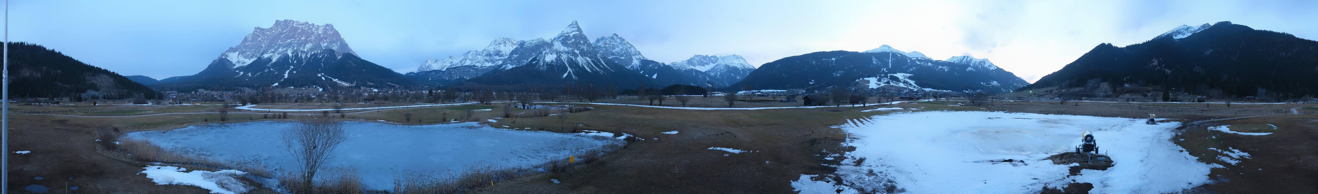 Archiv Foto Webcam Golfclub Zugspitze-Tirol Ehrwald-Lermoos