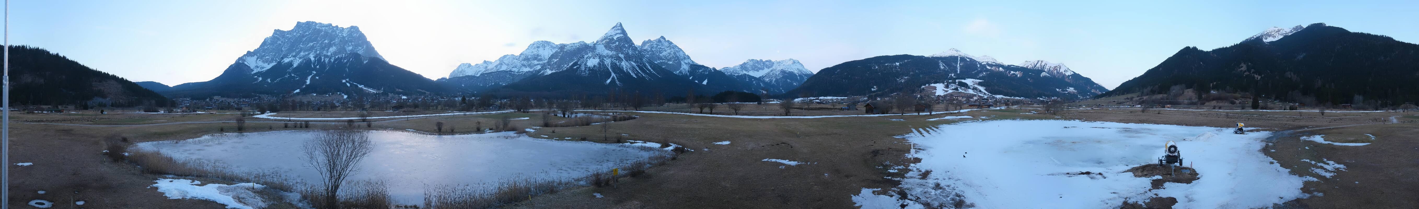 Archiv Foto Webcam Golfclub Zugspitze-Tirol Ehrwald-Lermoos