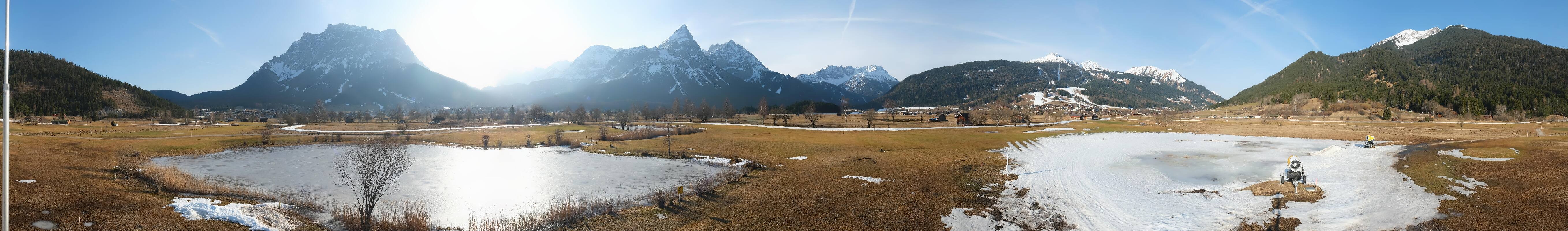 Archiv Foto Webcam Golfclub Zugspitze-Tirol Ehrwald-Lermoos