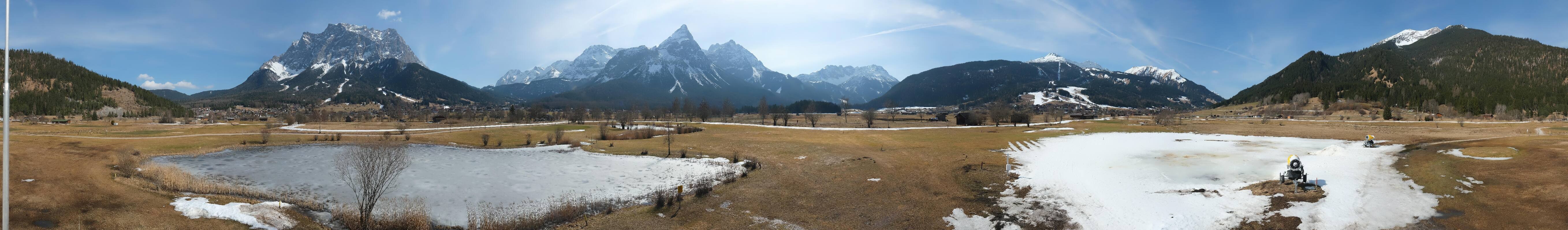 Archiv Foto Webcam Golfclub Zugspitze-Tirol Ehrwald-Lermoos