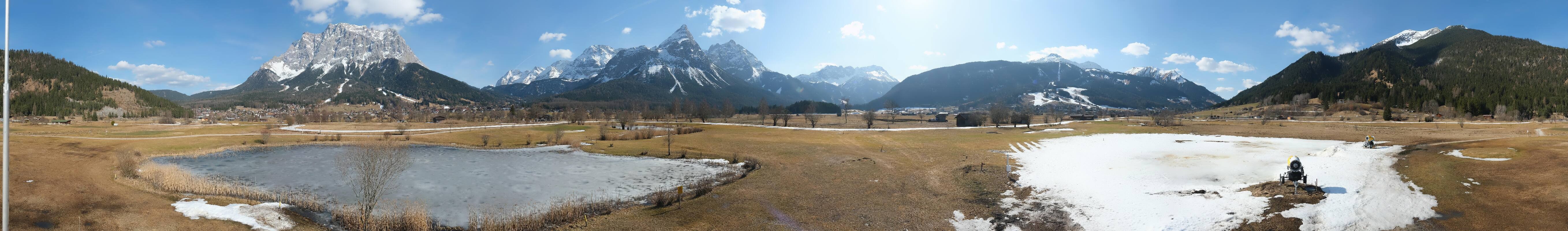 Archiv Foto Webcam Golfclub Zugspitze-Tirol Ehrwald-Lermoos