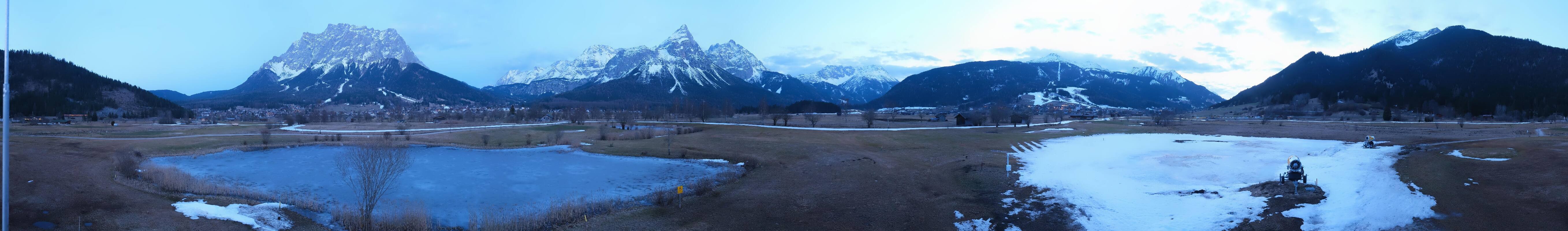 Archiv Foto Webcam Golfclub Zugspitze-Tirol Ehrwald-Lermoos