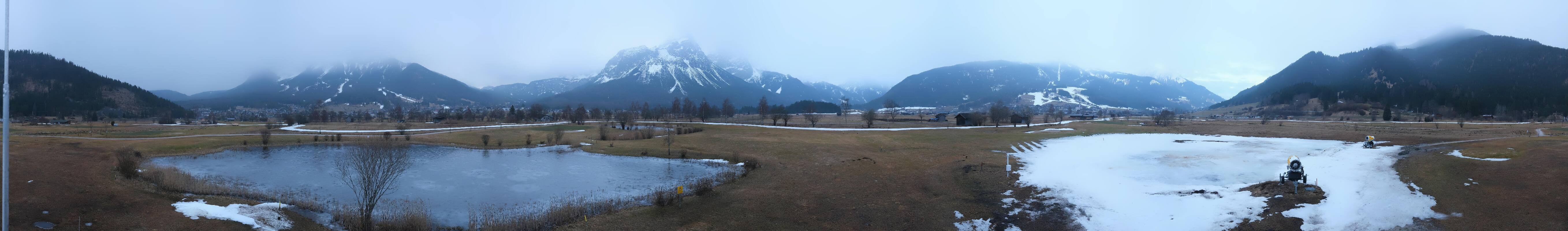 Archiv Foto Webcam Golfclub Zugspitze-Tirol Ehrwald-Lermoos