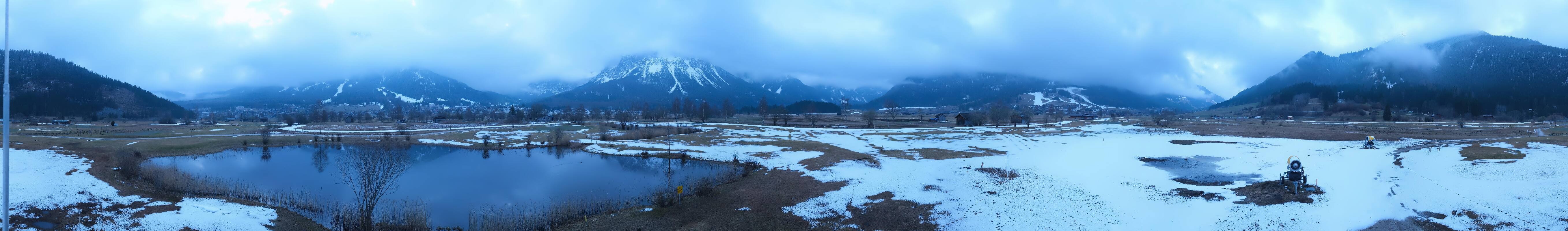Archiv Foto Webcam Golfclub Zugspitze-Tirol Ehrwald-Lermoos