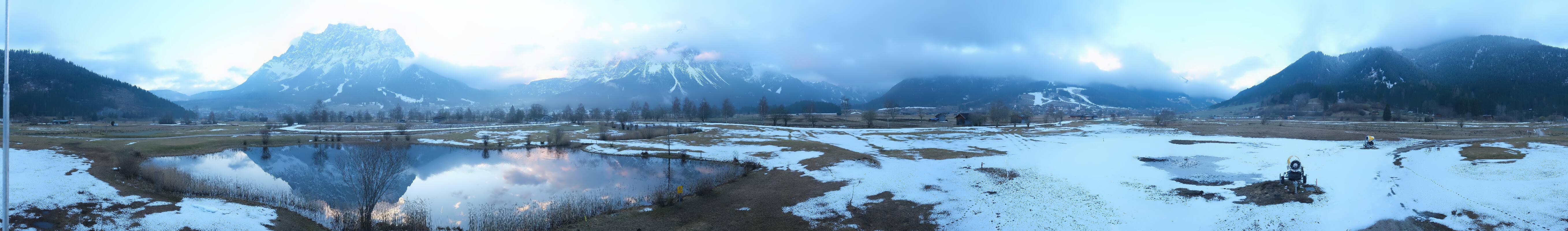 Archiv Foto Webcam Golfclub Zugspitze-Tirol Ehrwald-Lermoos