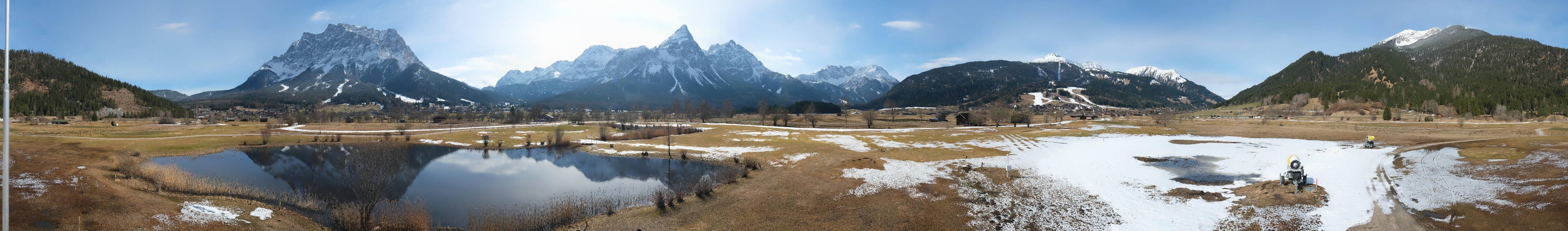 Archiv Foto Webcam Golfclub Zugspitze-Tirol Ehrwald-Lermoos
