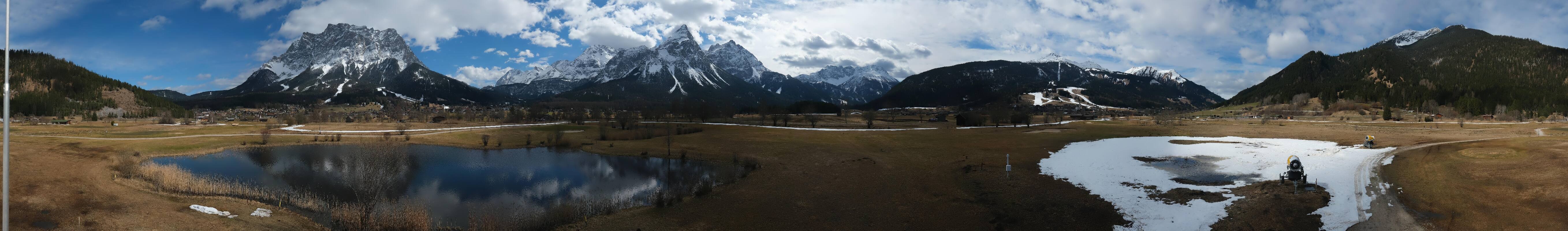 Archiv Foto Webcam Golfclub Zugspitze-Tirol Ehrwald-Lermoos