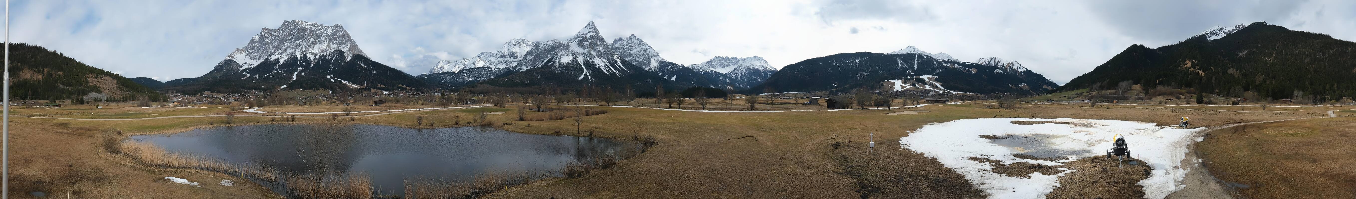Archiv Foto Webcam Golfclub Zugspitze-Tirol Ehrwald-Lermoos