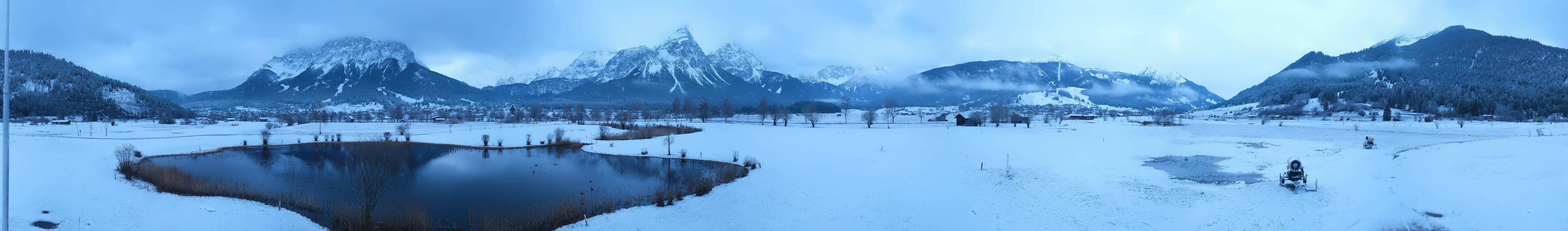 Archiv Foto Webcam Golfclub Zugspitze-Tirol Ehrwald-Lermoos