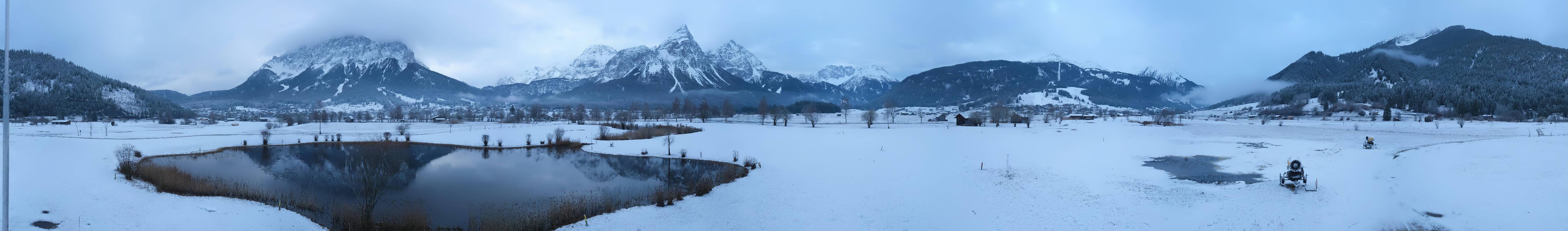 Archiv Foto Webcam Golfclub Zugspitze-Tirol Ehrwald-Lermoos