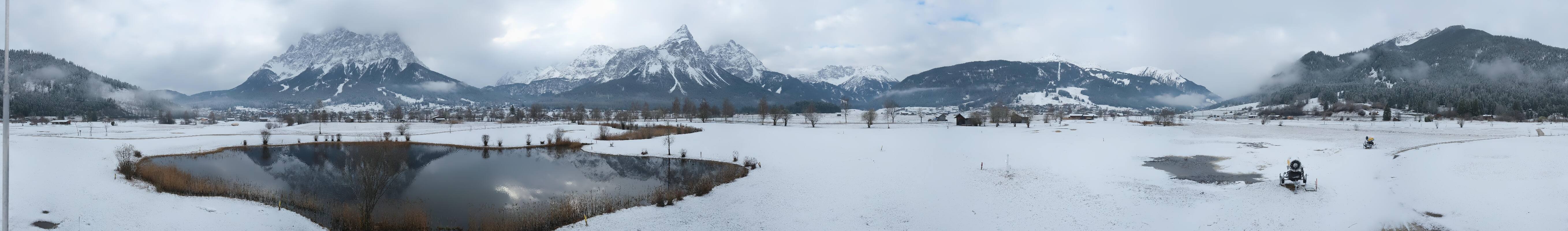 Archiv Foto Webcam Golfclub Zugspitze-Tirol Ehrwald-Lermoos