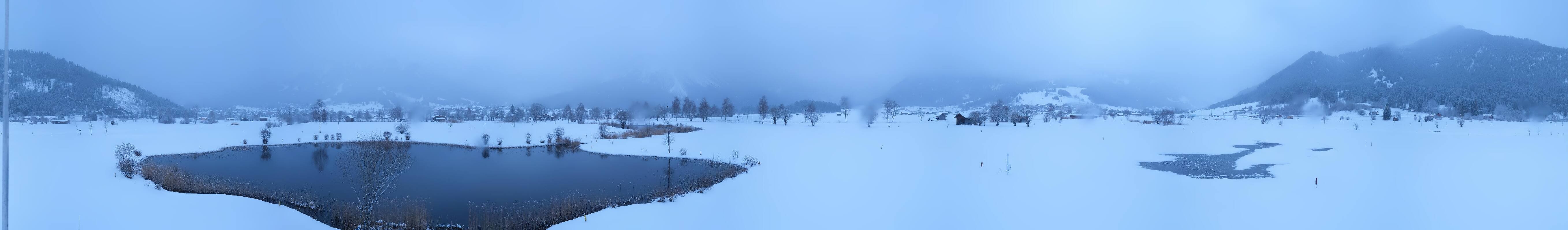 Archived image Webcam Ehrwald-Lermoos: Golf Club Zugspitze