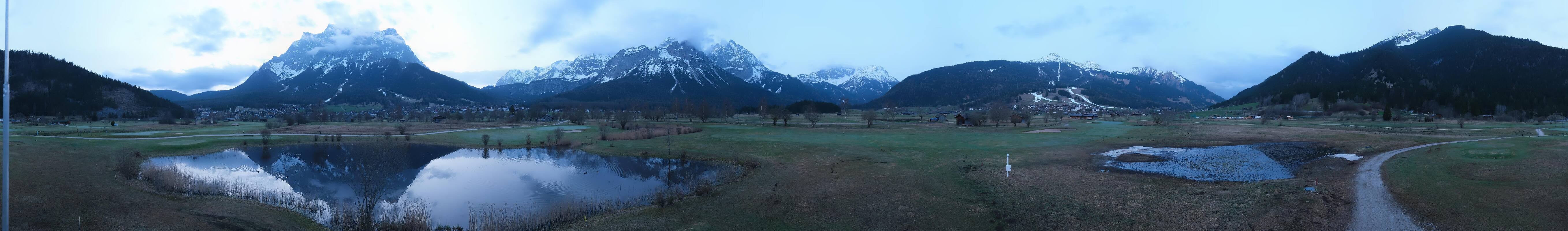 Archiv Foto Webcam Golfclub Zugspitze-Tirol Ehrwald-Lermoos