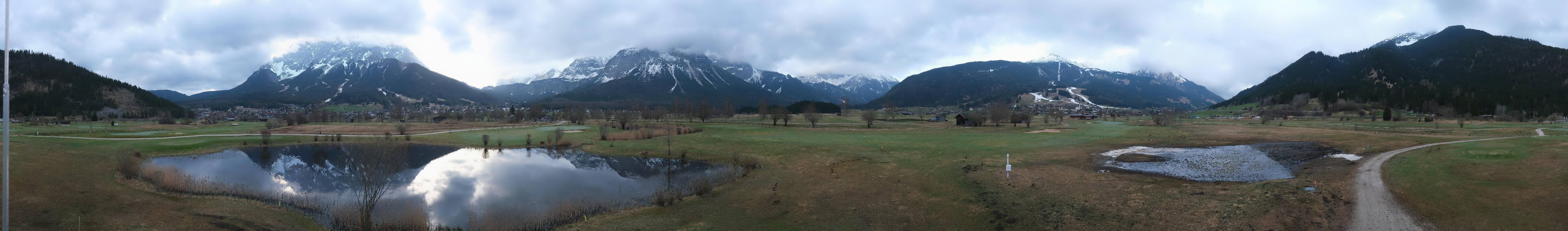 Archiv Foto Webcam Golfclub Zugspitze-Tirol Ehrwald-Lermoos