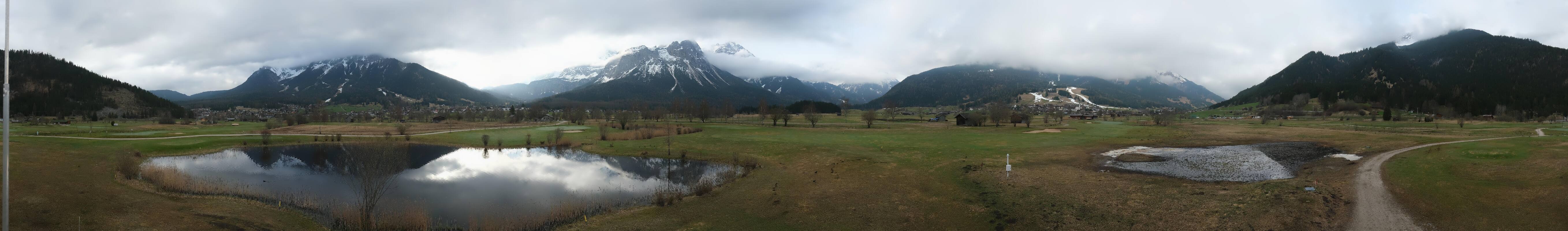 Archiv Foto Webcam Golfclub Zugspitze-Tirol Ehrwald-Lermoos