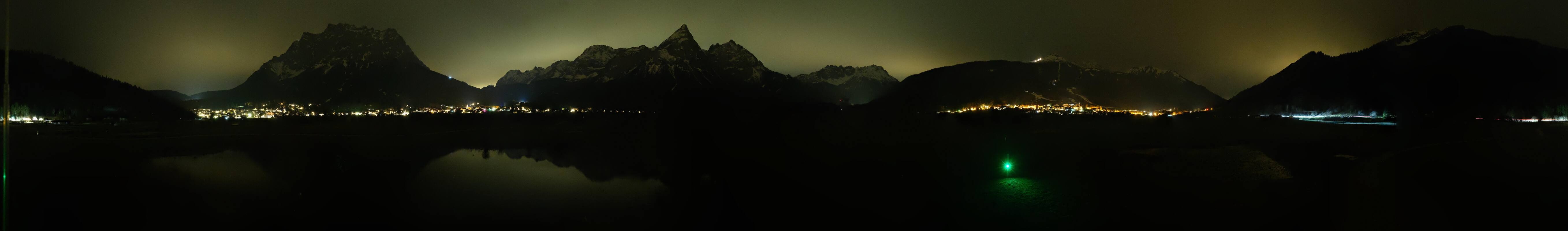 Archived image Webcam Ehrwald-Lermoos: Golf Club Zugspitze