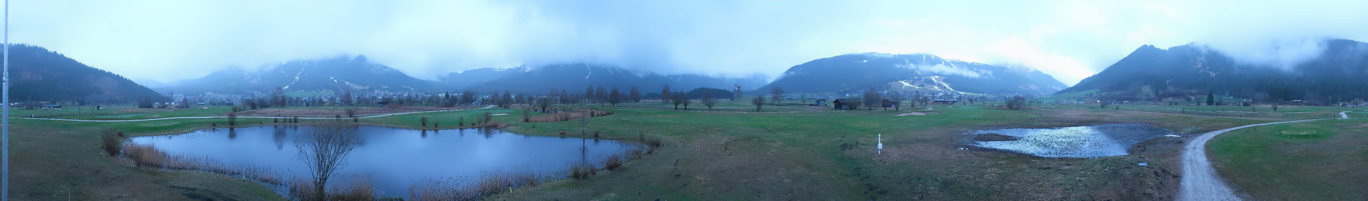 Archived image Webcam Ehrwald-Lermoos: Golf Club Zugspitze
