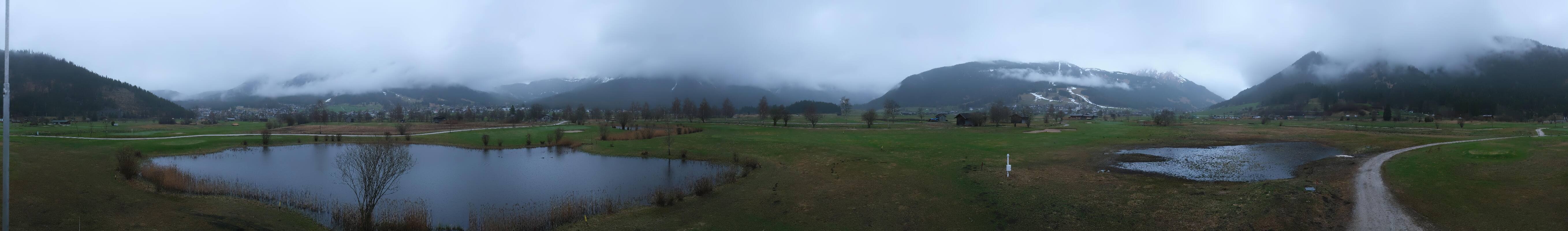 Archived image Webcam Ehrwald-Lermoos: Golf Club Zugspitze