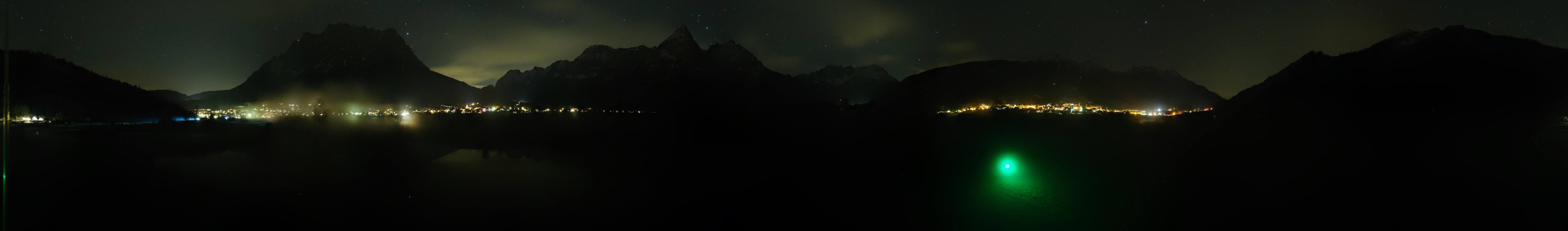 Archived image Webcam Ehrwald-Lermoos: Golf Club Zugspitze