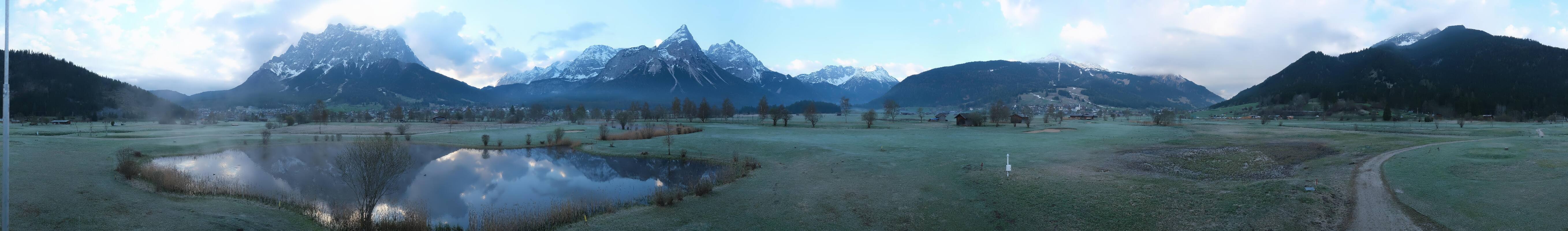 Archiv Foto Webcam Golfclub Zugspitze-Tirol Ehrwald-Lermoos