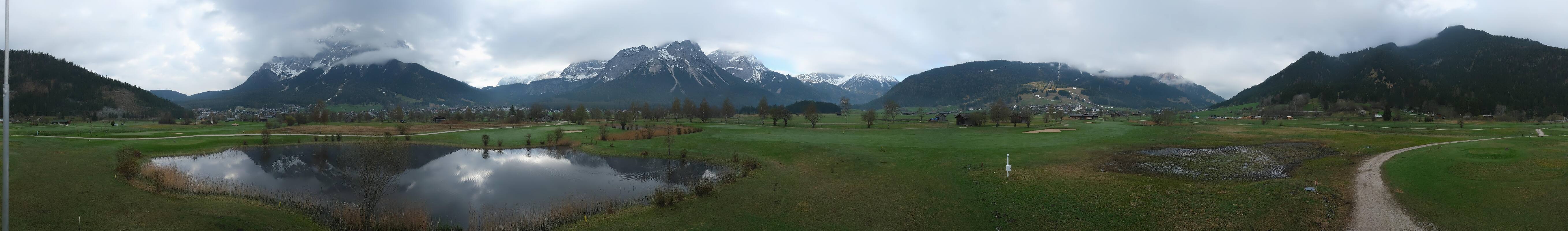 Archiv Foto Webcam Golfclub Zugspitze-Tirol Ehrwald-Lermoos