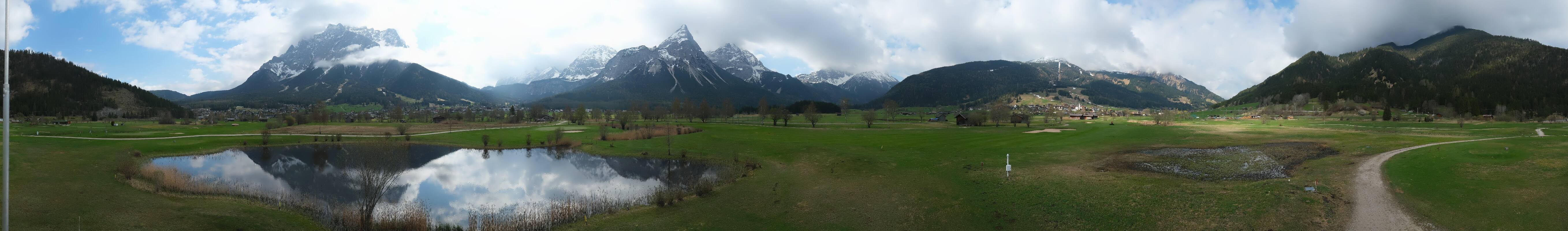 Archiv Foto Webcam Golfclub Zugspitze-Tirol Ehrwald-Lermoos
