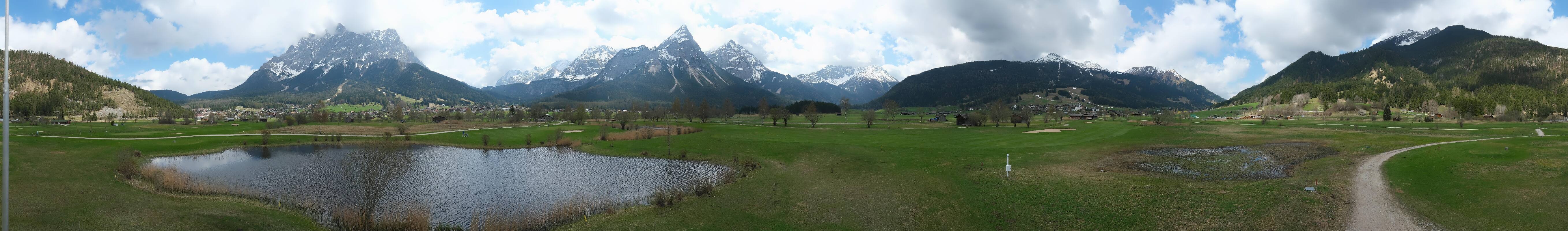 Archiv Foto Webcam Golfclub Zugspitze-Tirol Ehrwald-Lermoos