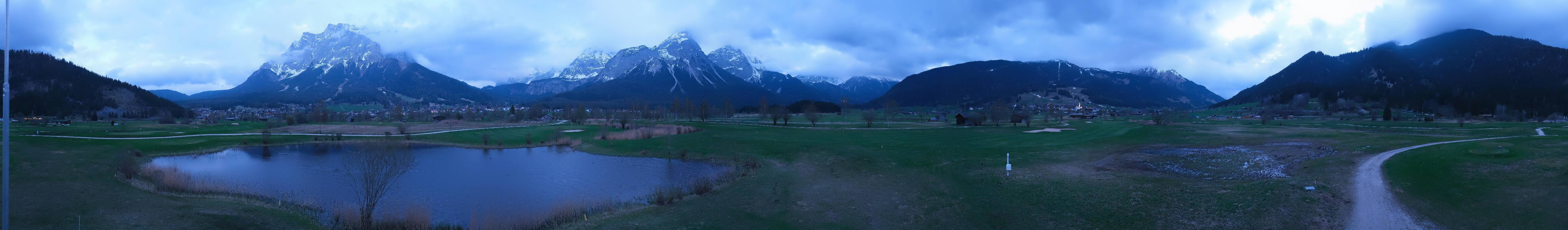 Archiv Foto Webcam Golfclub Zugspitze-Tirol Ehrwald-Lermoos