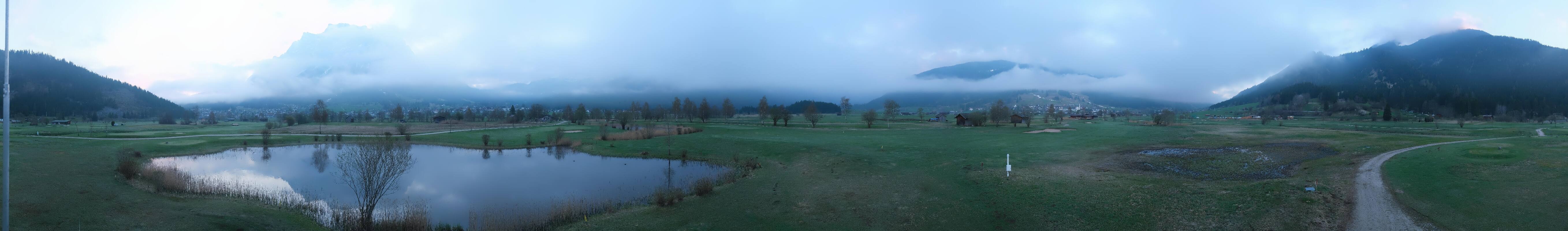 Archiv Foto Webcam Golfclub Zugspitze-Tirol Ehrwald-Lermoos